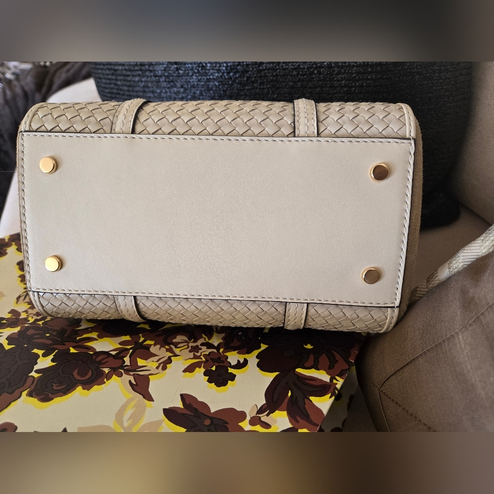 💫Tory Burch: Thea Woven  Satchel Crossbody Bag - Picture 11 of 13